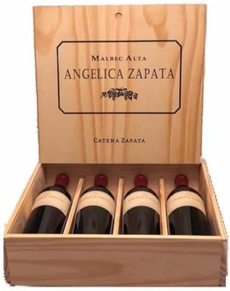 KIT 4 Vinhos Argentinos - Angélica Zapata Alta -Malbec