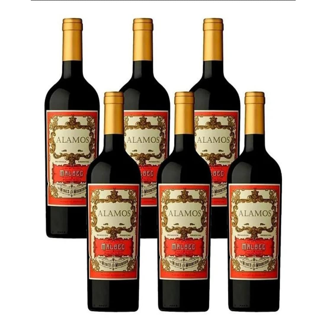 Alamos Malbec 750ml Caixa com 6 unidades