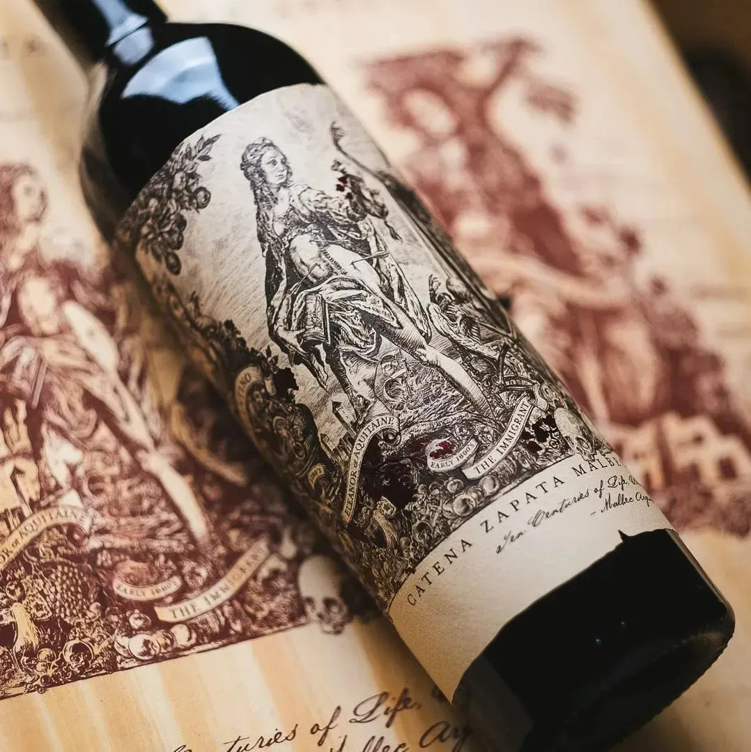 Vinho Catena Zapata Malbec Argentino 2022 - Caixa com 4 unidades