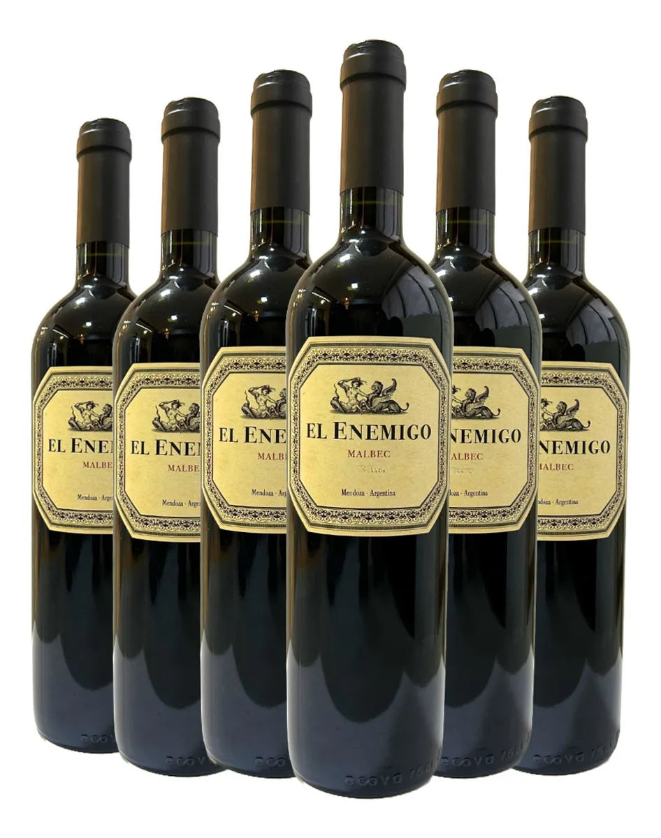 El Enemigo Vinho Tinto Malbec. kit 6 unidades