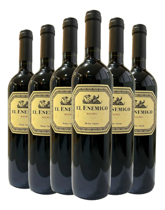 El Enemigo Vinho Tinto Malbec. kit 6 unidades