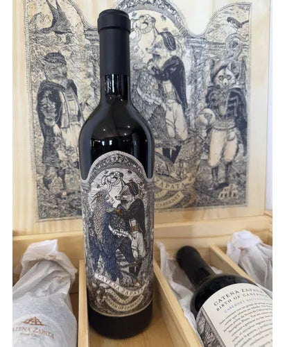 Vinho Catena Zapata Birth Of Cabernet Cx Madeira 4 Unidades